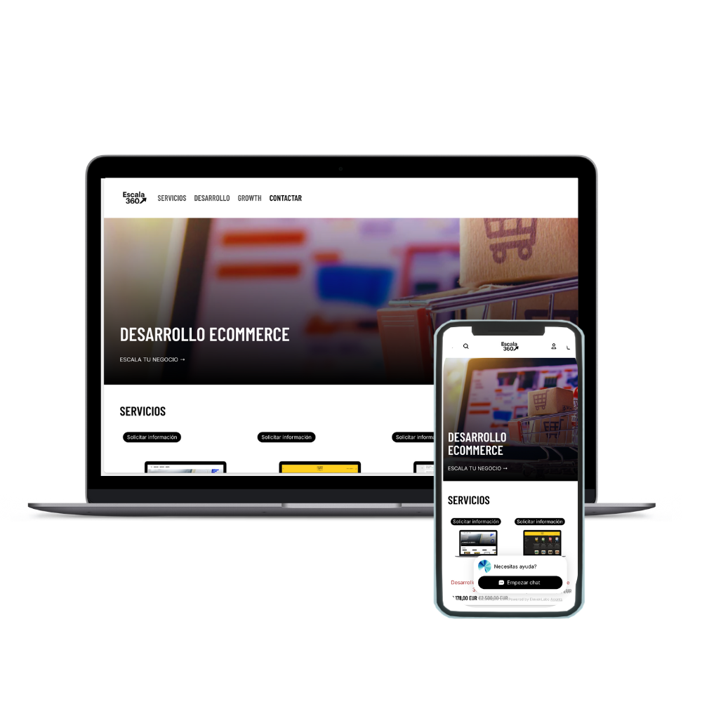 Desarrollo Tienda online